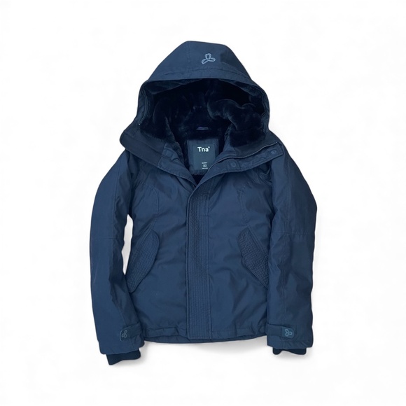 Aritzia TNA The Summit Short Down Black Parka Size XS - Picture 2 of 13